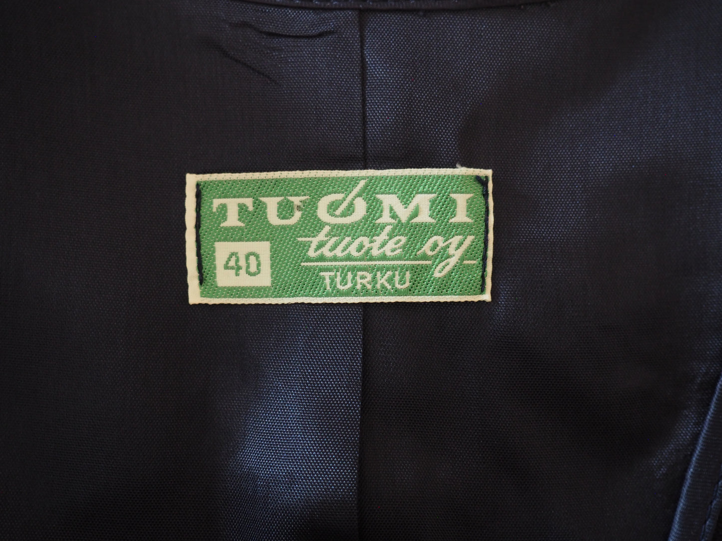 2-osainen sininen liiviasu