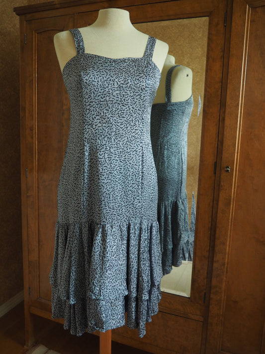 2-osainen vaaleansininen asu