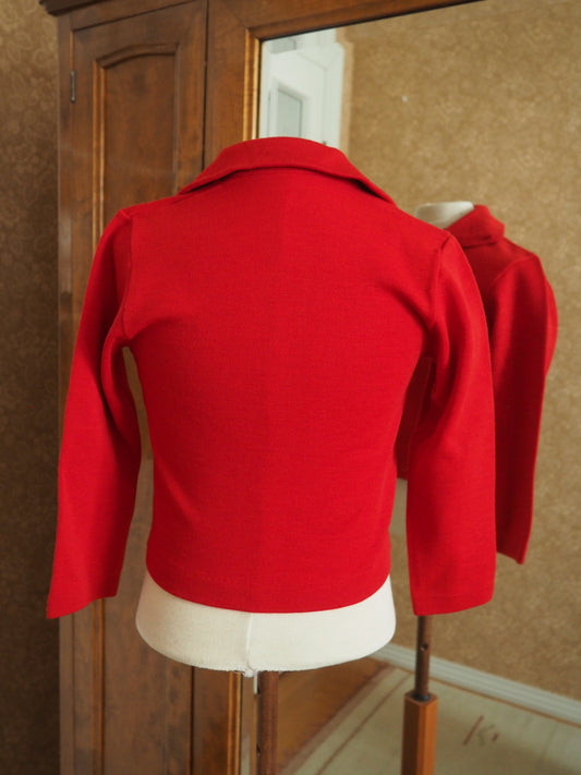 Lasten punainen pitkähihainen