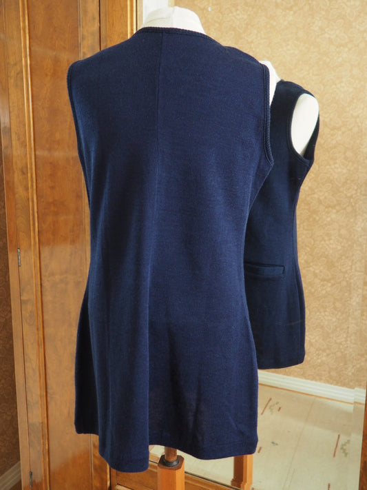 Lasten tummansininen liivimekko