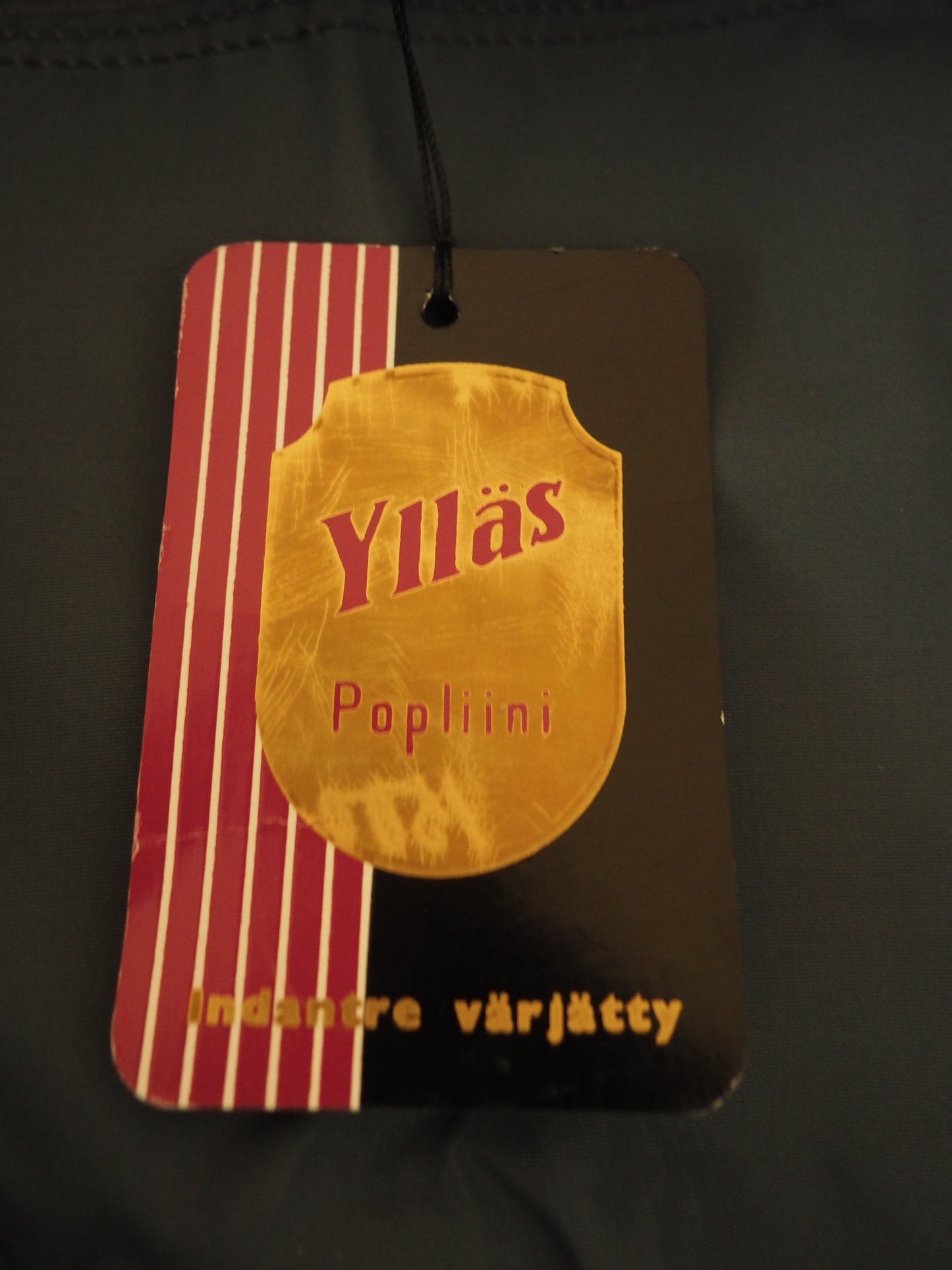 Siniharmaa Ylläs-tuotteen Terry 600 takki, käyttämätöntä vanhaa varastoa