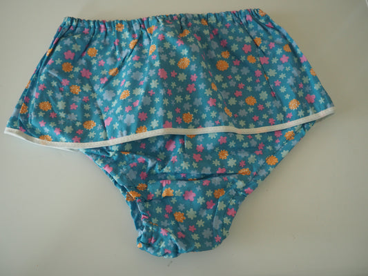 Kukkakuviolliset (lasten) bikinit, käyttämätöntä vanhaa varastoa