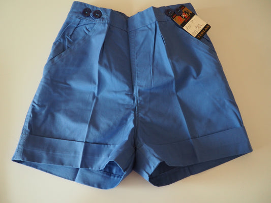 Lasten siniset Tiklaksen Rita shortsit, käyttämätöntä vanhaa varastoa