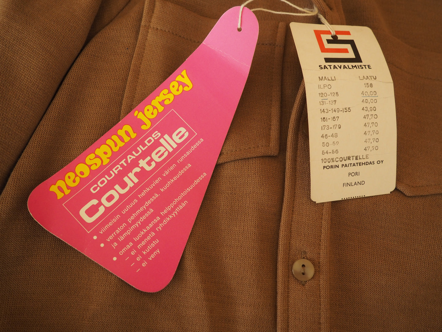 Lasten Satavalmisteen paita, käyttämätöntä vanhaa varastoa