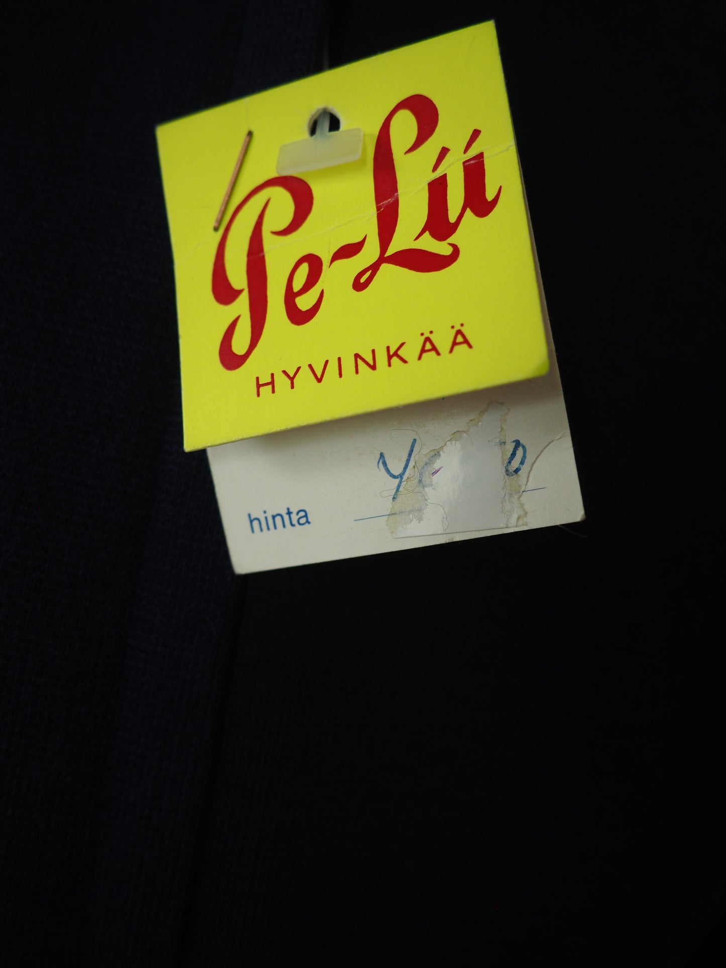 Lasten tummansininen mekko, käyttämätöntä vanhaa varastoa