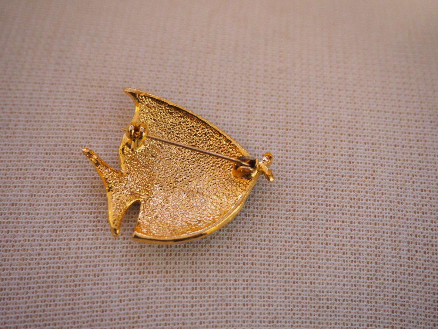 Raidallinen kala rintaneula