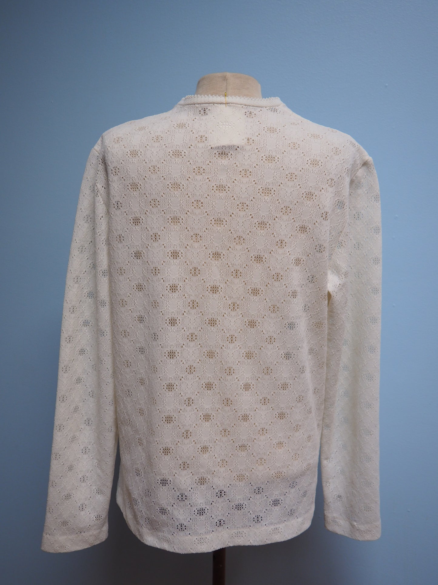 Valkoinen pitsi paitajakku