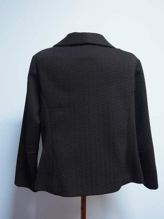 Musta Tarja crimplene jakku