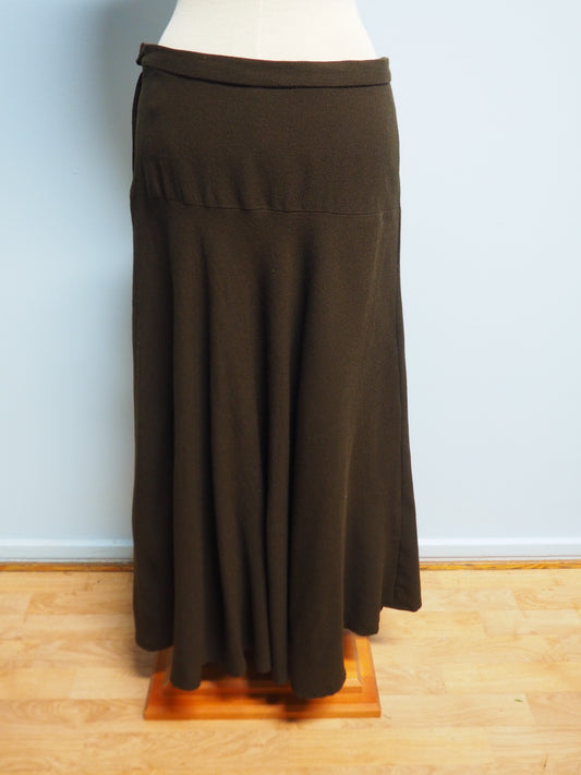 Ruskea pitkä hame