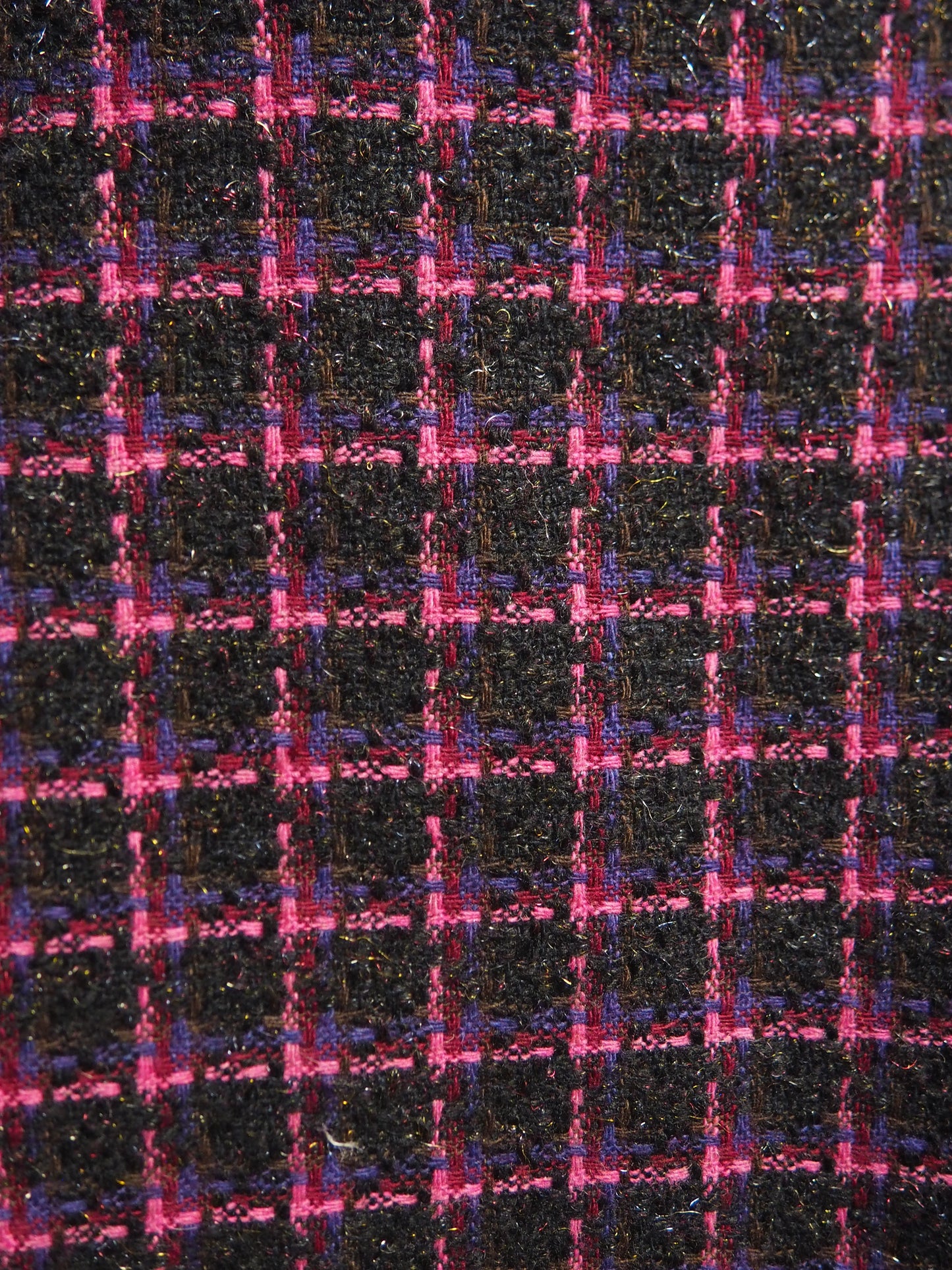 Monivärinen ruudullinen Kielon jakku