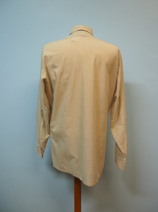 Miesten vaalea raidallinen Jousipaidan ADAM kauluspaita