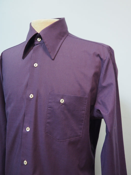 Violetti miesten Eton 2001 kauluspaita