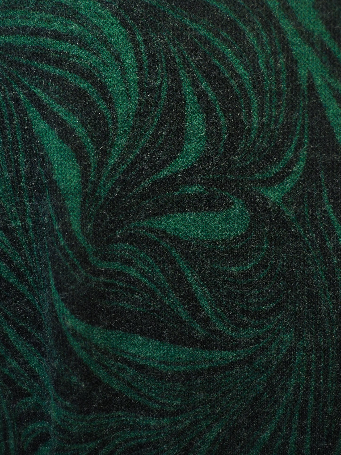 Vihreä kuviollinen Joutselan mekko käyttämätöntä vanhaa varastoa