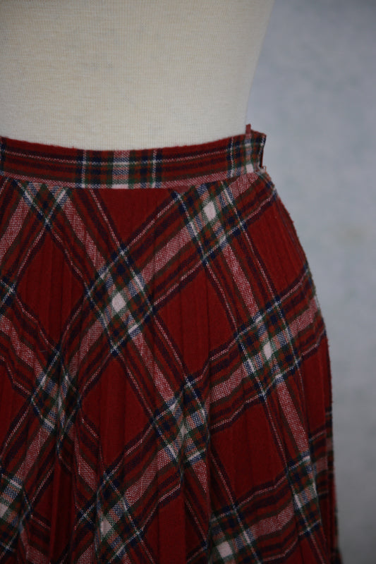 Monivärinen ruudullinen Muoti-Tuote Leona vekkihame