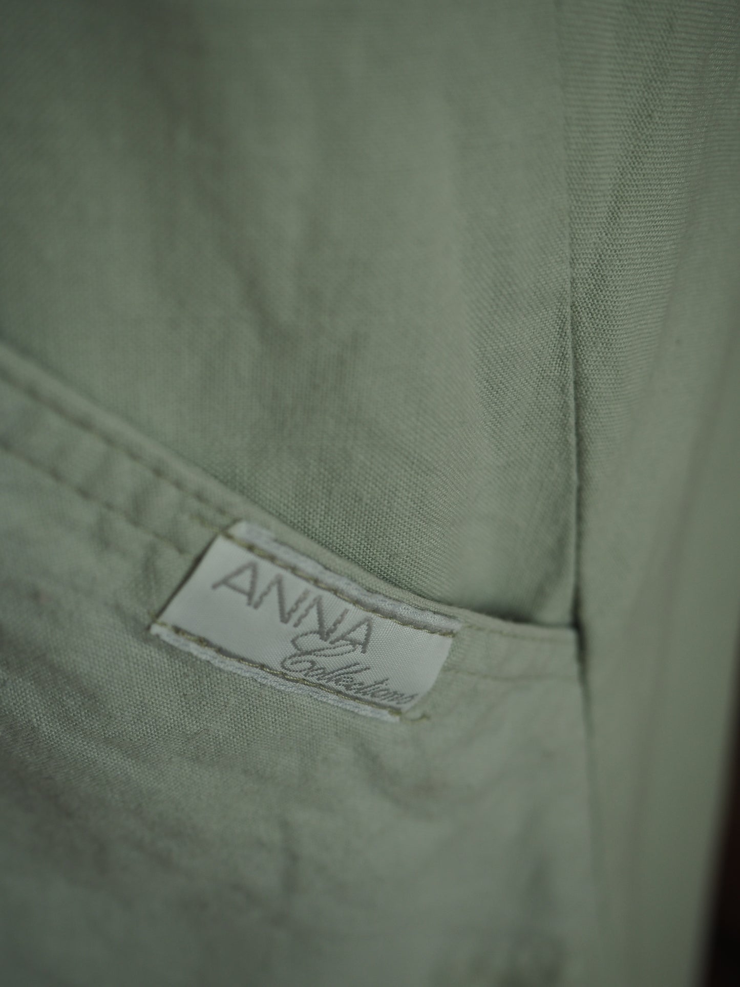 Vaaleanvihreä safari mekko