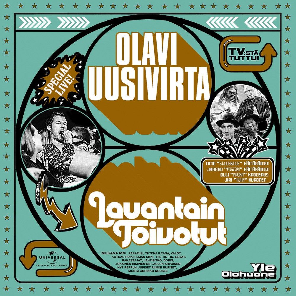 Lauantain toivotut CD / Olavi Uusivirta merchandise