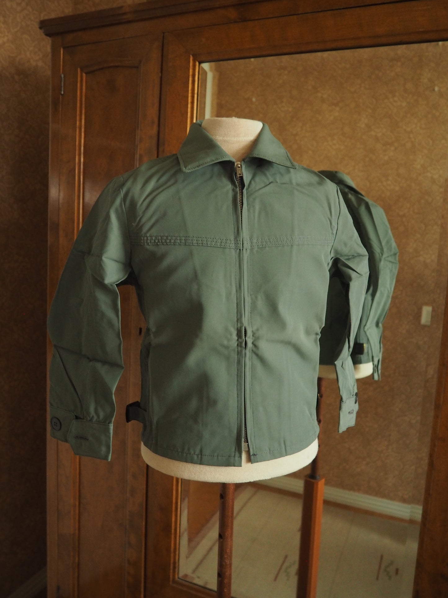 Vihertävä Ylläs-tuotteen Terry 600 takki, käyttämätöntä vanhaa varastoa