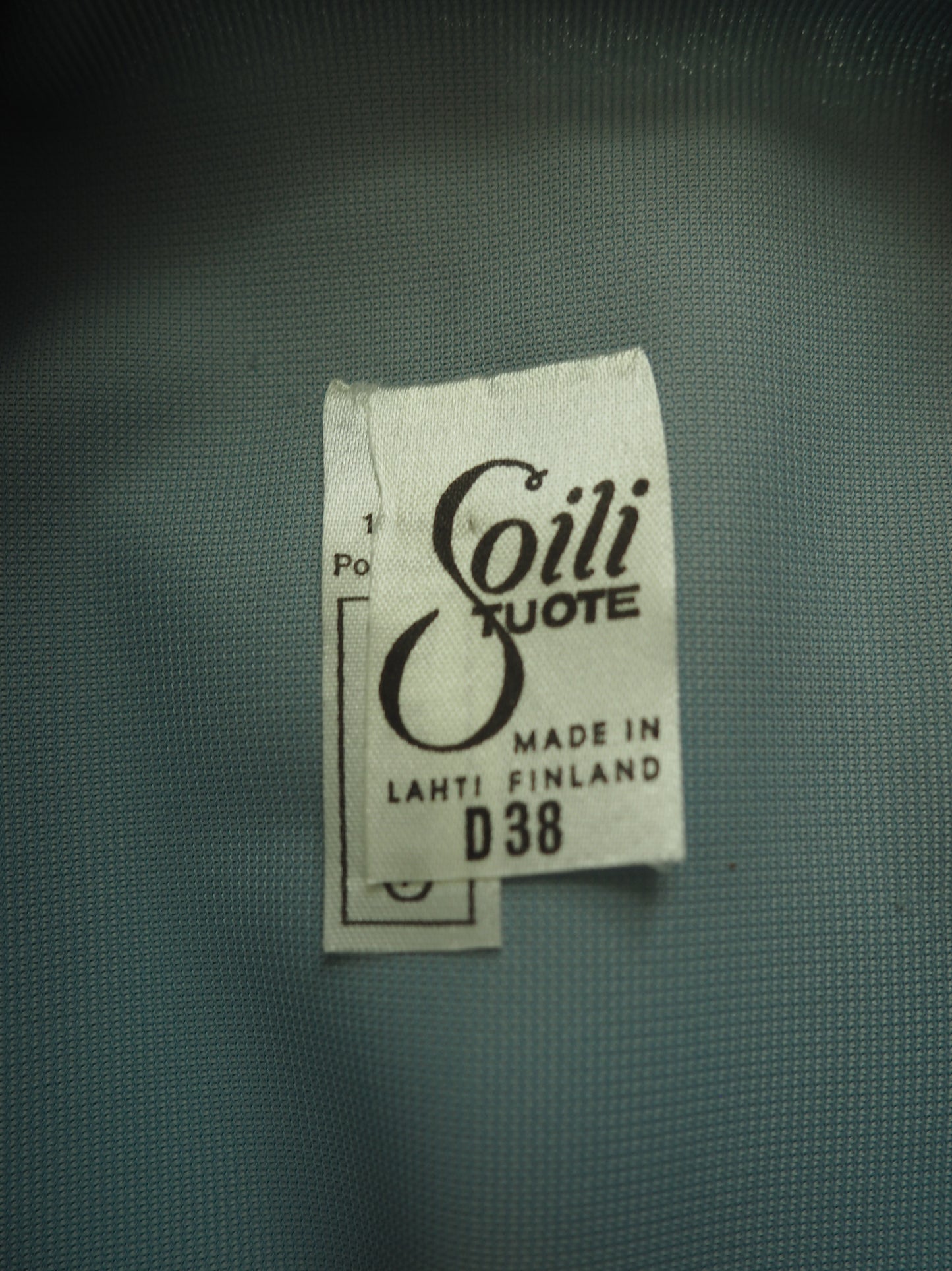Vaaleanvihreä Soili-tuotteen mekko, käyttämätöntä vanhaa varastoa